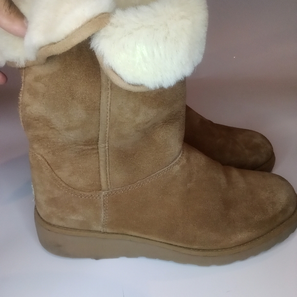Ugg amie woman's classic slim short boots size 7 - Picture 7 of 13